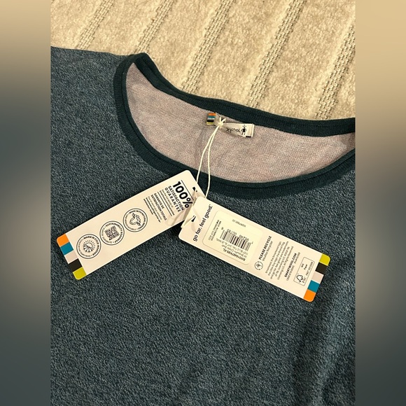 NWT Smartwool Women's Shadow Pine Colorblock Sweater - XL - Picture 6 of 11